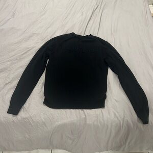 Men’s Black Large HELMET LANG sweater